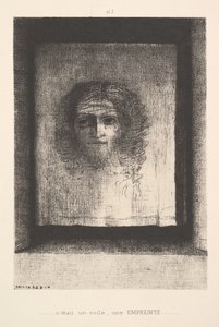 Welon, wydrukowany obraz, 1891. autorstwa Odilon Redon
