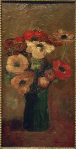Zawilec autorstwa Odilon Redon