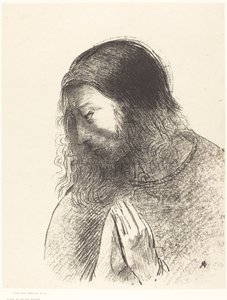 To ja, Jan, widziałem i słyszałem te rzeczy (a ja Jan widziałem te rzeczy i słyszałem je) autorstwa Odilon Redon
