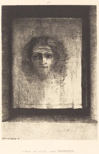 To była zasłona, odcisk (To była zasłona, odcisk) autorstwa Odilon Redon