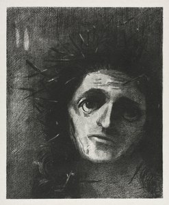 Chrystus, 1887. autorstwa Odilon Redon