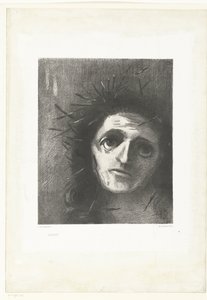 Christus Chrystus (tytuł na obiekcie) autorstwa Odilon Redon