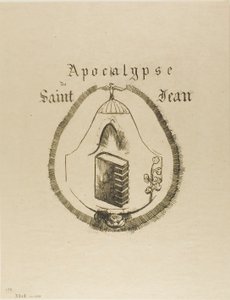 Okładka - frontispis do Apokalipsy św. Jana autorstwa Odilon Redon