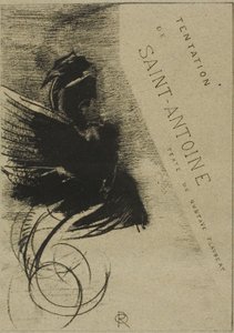 Okładka-Fronty na Kuszenie św. Antoniego autorstwa Odilon Redon