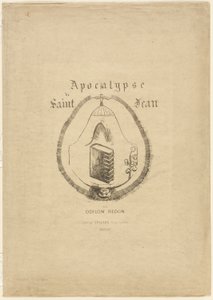 Okładka/przedstawienie Apokalipsy św. Jana autorstwa Odilon Redon