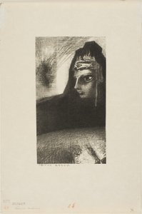Mroczny Szczyt autorstwa Odilon Redon