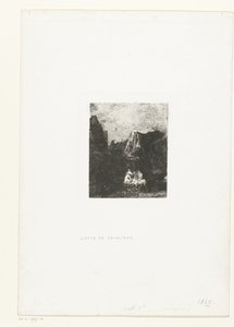 Od twee kleine ruiter Dwaj mali jeźdźcy autorstwa Odilon Redon