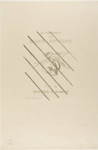 Frontyspis/Tytuł dla Tentation de St. Antoine autorstwa Odilon Redon