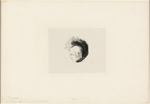 Frontispis do Le mouvement idéaliste en peinture (Ruch idealistyczny w malarstwie) autorstwa André Mellerio autorstwa Odilon Redon