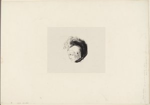 Frontyspis do ruchu idealistycznego w malarstwie André Mellerio autorstwa Odilon Redon