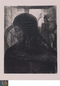Niemiecki: Der alte Ritter
niderlandzki: De oude Ridder autorstwa Odilon Redon