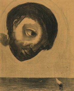 Duch opiekuńczy wód autorstwa Odilon Redon