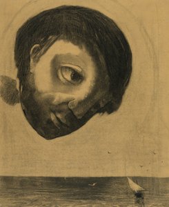 Duch Strażnika Wód, 1878 autorstwa Odilon Redon