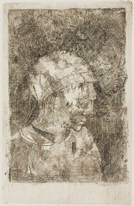 Głowa młodej dziewczyny (tytuł kompilatora) autorstwa Odilon Redon