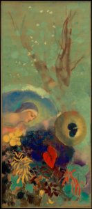 Hołd dla Leonarda da Vinci autorstwa Odilon Redon