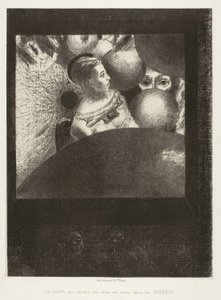 In the Spheres (The Breath Który Leads Living Creatures jest również w Spheres), płyta piąta z To Edgar Poe autorstwa Odilon Redon