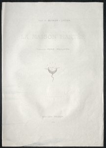 Nawiedzony dom, 1896. autorstwa Odilon Redon