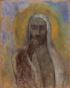 Chrystus milczenia autorstwa Odilon Redon