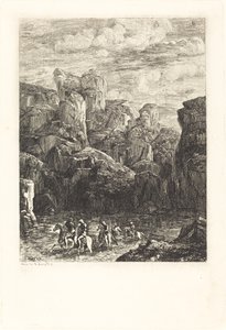 Le Gue (Bród) autorstwa Odilon Redon