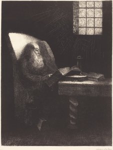Czytelnik (The reader) autorstwa Odilon Redon