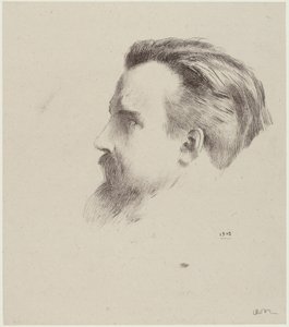 Maurice Denis autorstwa Odilon Redon