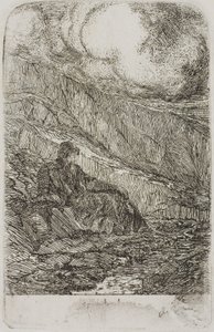 Medytacja autorstwa Odilon Redon