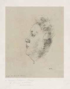 Panna Juliette Dodu, 1904. autorstwa Odilon Redon