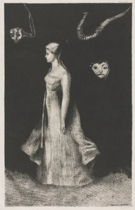 Obsesja autorstwa Odilon Redon