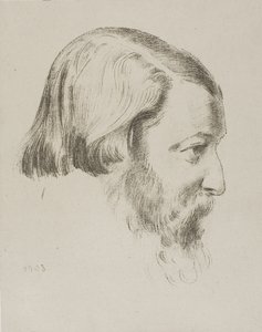 Paweł Serusier autorstwa Odilon Redon