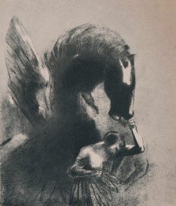 Więzień Pegaza, 1889, 1946. autorstwa Odilon Redon