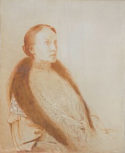 Portret A.M.L. Bonger-van der Linden autorstwa Odilon Redon