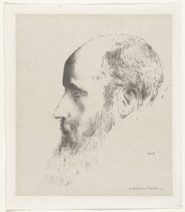 Portret Edouarda Vuillarda autorstwa Odilon Redon