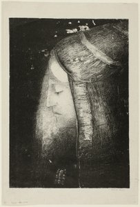 Profil światła autorstwa Odilon Redon