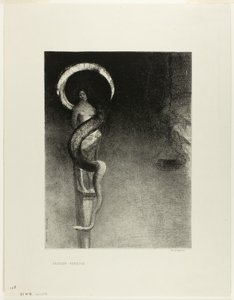 Wąż Aureola autorstwa Odilon Redon
