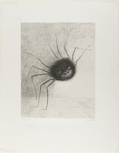 Pająk autorstwa Odilon Redon