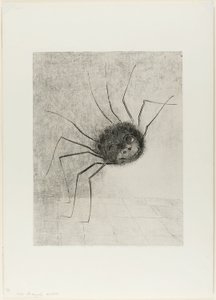 Pająk autorstwa Odilon Redon