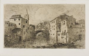 St.-Jean-Pied-de-Port autorstwa Odilon Redon