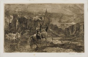 Standardowy okaziciel autorstwa Odilon Redon