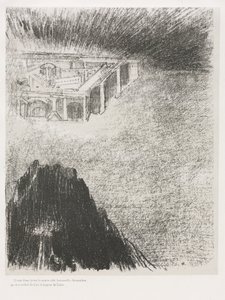 Apokalipsa św. Jana: I ja Jan ujrzałem Święte Miasto w Nowej Jerozolimie, 1899. autorstwa Odilon Redon