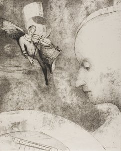 Niebiańska Sztuka autorstwa Odilon Redon