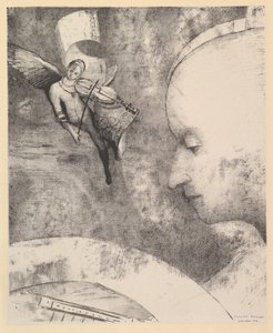 Sztuka niebiańska, 1894. autorstwa Odilon Redon