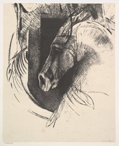 Ładowarka, 1894. autorstwa Odilon Redon