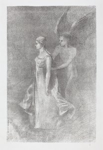 Nawiedzenie autorstwa Odilon Redon