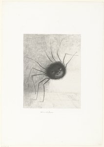 Pająk autorstwa Odilon Redon