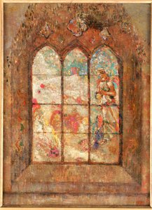 Witraż autorstwa Odilon Redon