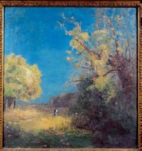Droga ma peyrelebade. Obraz Odilona Redona (1840-1916) autorstwa Odilon Redon