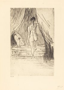 Volupte, Fantome Elastique! (Przyjemność, elastyczny fantom!) autorstwa Odilon Redon