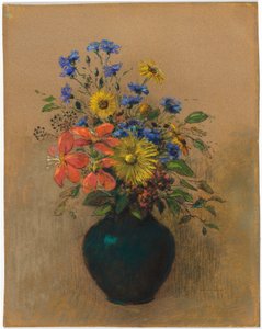 Polne kwiaty autorstwa Odilon Redon