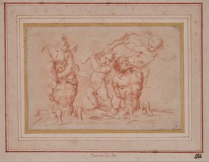 Trytony i Putti