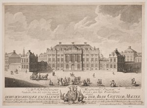 Pałac Moltke na Placu Zamkowym Amalienborg